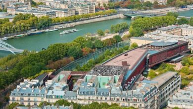 پاورپوینت تحلیل پلان موزه کوا برانلی پاریس
